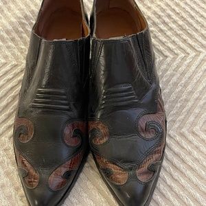 NINE WEST WESTERN BOOTIES  SZ  7.5